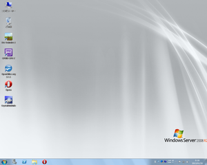 WindowsServer2008R2デスクトップ