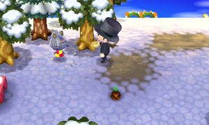 ガチャに向けて豆まき