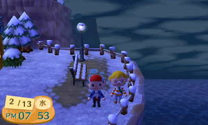 左にぼく、右に赤香さん