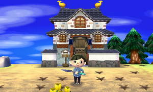 外観を城風に変更