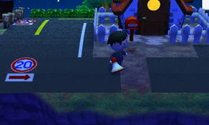 サブプレイヤーあゆみの家付近の道路＠一時撤去