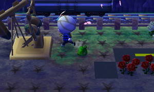 花のせいで速度低下