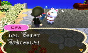 ゆきみ「わたし　幸せすぎて　涙が出てきました！」