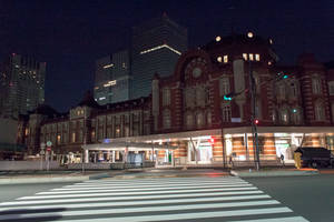 東京駅＠5時撮影