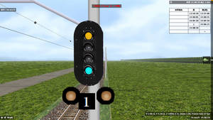 BVE5用LED鉄道信号ストラクチャ