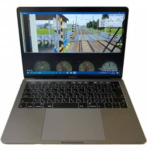 MacBook Proで動作するWindows上で動作するBVE Trainsim 5