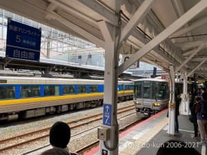 223系マリンライナー入線